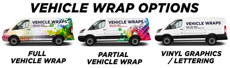 Houston Vehicle Wraps & Graphics vehicle wrap options
